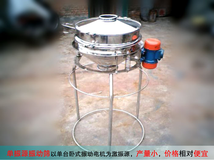 單振源直卸式振動(dòng)篩